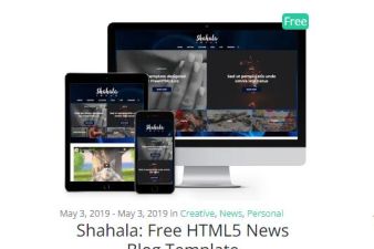 探索免费HTML5模板世界：做网站推荐FreeHTML5